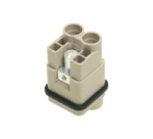 HARTING 09120022751 9120022751  Han Q Female Insert: Han Q 2/0-F 4-6 mm 10 mm opt.