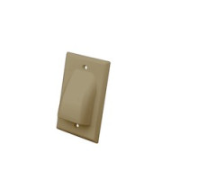 VANCO  VANWPBWI                 Flat Panel TV Bulk Cable Wall Plates, Single & Ivory