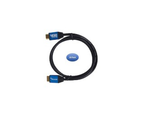 MUXLAB INC  500092-10PK                 Premium Certified HDMI 2.0 Cable, 2M, 10 Pack