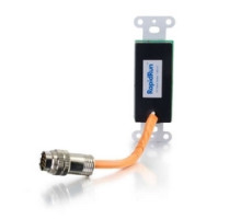 C2G  CG60095  CG60095                 Multi-Format Wallplate, RCA Composite Video Female/RCA Stereo Audio Female to RapidRun 15-Pin Male, White