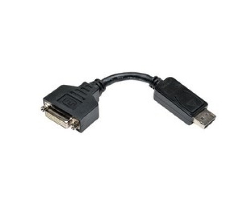 TRIPP LITE P134-000-50BK         DisplayPort to DVI Cable Adapter, Converter for DP-M to DVI-I-F, 6-in. 15.24 cm , 50 Pack