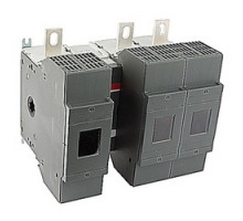 ABB  OS400J12   3 pole, 400 amps rated at 600 V AC, UL 98, open fusible disconnect switch for use with J fuse type