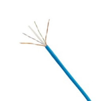 PANDUIT PUP6C2804BU-U         Category 6 copper cable, 4-pair, 28 AWG, U/UTP, plenum CMP , Blue, 1000ft/ 305m.