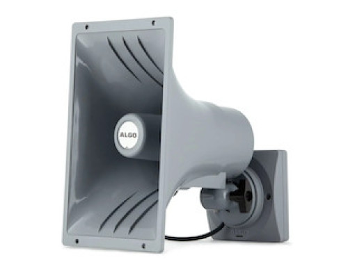 ALGO COMMUNICATION PRODUCTS  8189-IC                 The Algo 8196-IC IP Horn Speaker is an InformaCast compliant and multicast capable PoE+ network audio device for public address and notification.