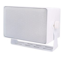 SPECO TECHNOLOGIES  DMS3TSW                 Weather-resistant 3 Way Speakers with Transformer White