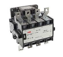 ABB  EK150C4P-1L   4 pole, 250 amp, across the line contactor with 120 V AC coil and 1 NO and 1 NC auxiliary contacts