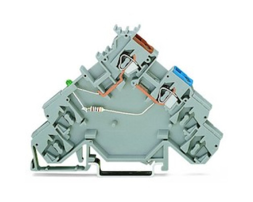 WAGO CORPORATION  280-584/281-483   SENSOR LED TERMINAL BLOCK FOR PNP SWITCHING SENSORS