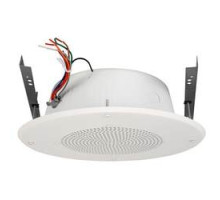 QUAM-NICHOLS COMPANY  SYSTEM 21                 Blind Mount Loudspeaker System, Complete With All Hardware, 8C5PAX, TBLU- 5W-25/70V Transformer, White Powder Coat Finish