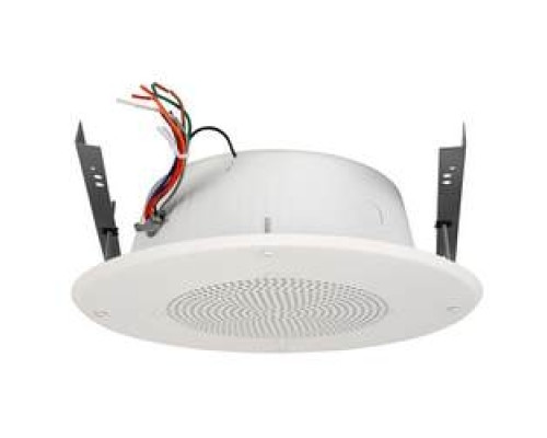 QUAM-NICHOLS COMPANY  SYSTEM 21                 Blind Mount Loudspeaker System, Complete With All Hardware, 8C5PAX, TBLU- 5W-25/70V Transformer, White Powder Coat Finish