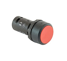 ABB  CP1-10R-01   Non Illum, Flush Push Button Momentary, Flush 1NC Contact Red