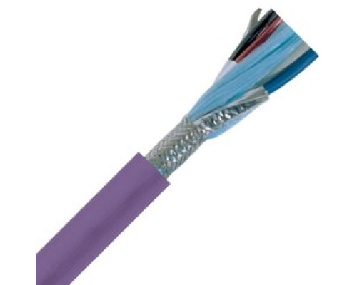 LAPP GROUP  2170342   18-1P + 15-1P FOIL+TNC BRD SHD, PVC/PUR PVC JKT VIOLET THICK, 300V 75C PLTC