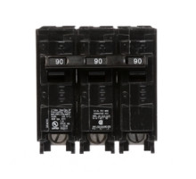 SIEMENS  US2:Q390  Q390   Miniature Circuit Breaker, Common Trip, Thermal Magnetic, Low Voltage, Plug-In, 3 Pole, 240 Volt AC, 90A, 10 kA Interrupting Rating