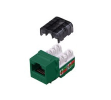 VANCO  820819                 Category 6 90 Degree Keystone Inserts - 8 Conductor and Green