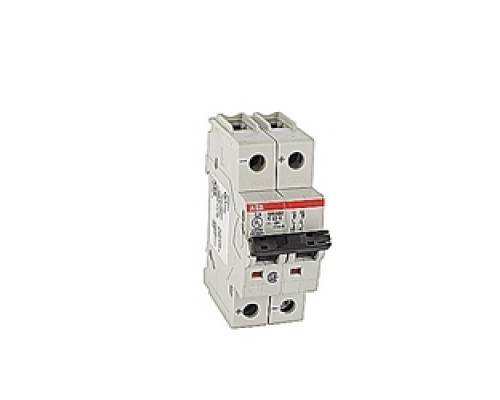 ABB  S202UDC-K63   DC Mini Breaker, 2 Pole, K Trip, 63A