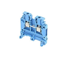 TE-ENERGY  012548605   Feed Through Terminal Block 22-12AWG 2 Pole Screw Blue Ma 2.5/5.N