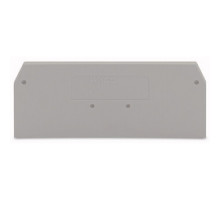 WAGO CORPORATION  281-324   End And Intermediate Plate, 2.5 mm Thick, Gray