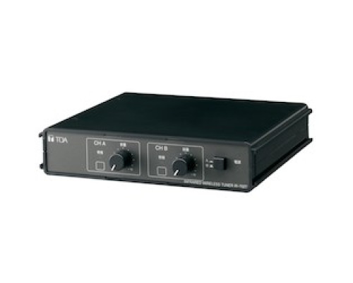 TOA ELECTRONICS INC  IR-702T                 Infrared Wireless Tuner, 3.100 Megahertz Channel-A/3.350 Megahertz Channel-B, 50 dB, 15 Watt, 100 Hertz to 12 Kilohertz, 8.27