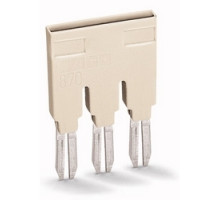 WAGO CORPORATION  859-410   PUSH-IN TYPE JUMPERS BAR  10-POLE NOMINAL 18A