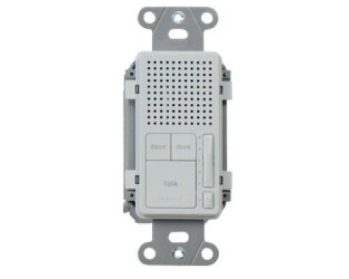 ON-Q/LEGRAND  IC7000WH                 Broadcast Intercom Room Unit, Electrical Wall Box/Mud Ring Mount, 24 Volt DC, 0.25 Ampere, 7.125