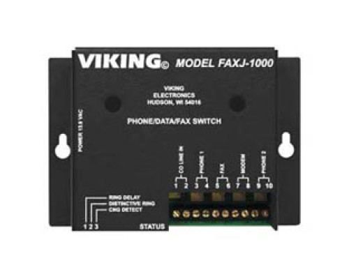 VIKING ELECTRONICS  FAXJ-1000                 FaxJack Phone/Fax Switch