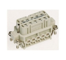 HARTING  09200102812  9200102812   Han A Female Insert-Screw: Han A 10 Position F Insert Screw