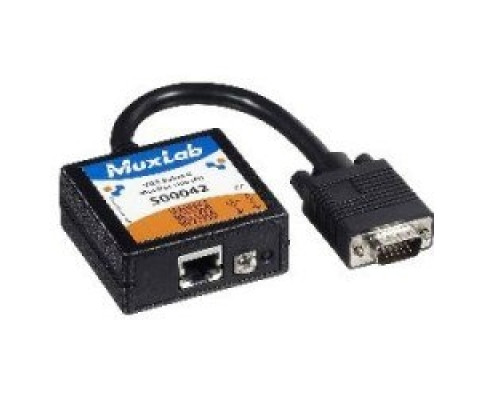 MUXLAB INC 500042         VGA PASSIVE BALUN II ON MONITOR SIDE DB15HDM MALE 450FT 137M