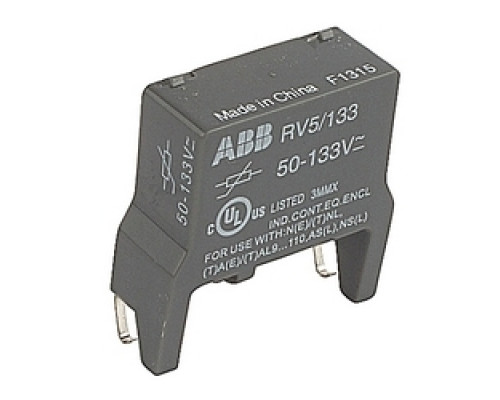ABB  RV5/133   Suppressor, Varistor, Frame: A/AE 9-110 And AL9-AL40, 50-133 V AC/DC