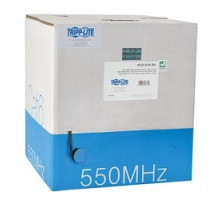 TRIPP LITE  N222-01K-BK   Cat6 Gigabit Bulk Solid-Core PVC Cable, Black, 1000 ft., TAA