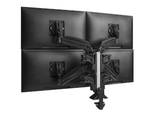 CHIEF MANUFACTURING  KXC420B                 KX Column Desk Mount QUAD 2L Arms Black