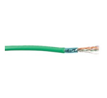 LIBERTY AV 24-4P-P-L5SH-GRN  Liberty Brand Category 5 Enhanced Cable Features: 24 AWG Solid Bare Copper Conductors FEP, Fluorinated Ethylene Propylene teflon