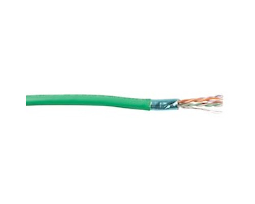 LIBERTY AV 24-4P-P-L5SH-GRN  Liberty Brand Category 5 Enhanced Cable Features: 24 AWG Solid Bare Copper Conductors FEP, Fluorinated Ethylene Propylene teflon