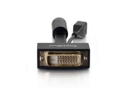 C2G  CG60133  CG60133                 DVI-D Receiver Optical Flying Lead, RapidRun Optical Female to DVI-D Dual Link Male/USB Micro-B Female, 4