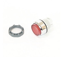 ABB  MP3-31R   22mm Modular - Illum Pushbutton MOM, Extended, Chrome Bezel Red