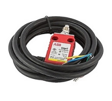 ABB  2TLA050124R4038   Safety limit switch with panel mount pin actuator, 3 meter side cable and 2 NC and 1 NO contacts