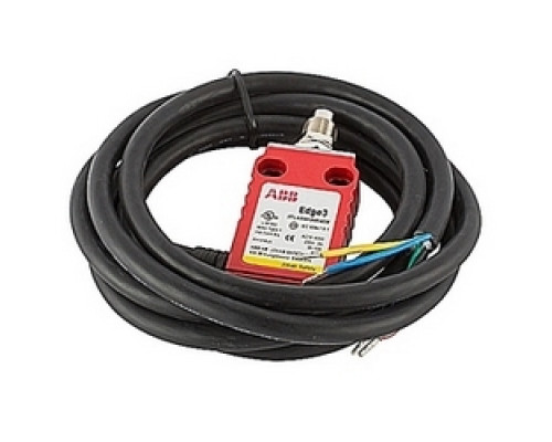 ABB  2TLA050124R4038   Safety limit switch with panel mount pin actuator, 3 meter side cable and 2 NC and 1 NO contacts