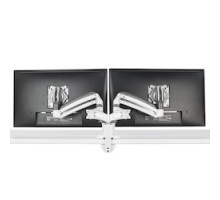 CHIEF MANUFACTURING  KXD220W                 KX Desk Mount Dual 2L Arms White