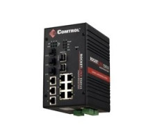 PEPPERL+FUCHS COMTROL INC  32061-6   Managed Industrial Ethernet switch, seven Fast Ethernet ports, and three Gigabit Ethernet combo ports, extended operating temperature range