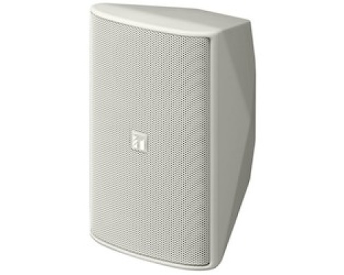 TOA ELECTRONICS INC  F-1000WTWP                 Speaker, 2-Way, Splashproof, Surface Mount, 70/100 Volt, 15 Watt, 85 to 20000 Hertz, 8 Ohm, 87 dB, 130 MM Width x 131 MM Depth x 202 MM Height, HIPS White Enclosure