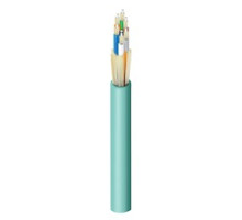 BELDEN  FI3B006RB   6-F FX INDOOR BREAKOUT CABLE, OM3 OFNR 2.0MM AQUA JACKET