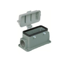 HARTING  09300161260  9300161260   Han B Housings: Han B Base SM LC 4 Pegs plast cover Pg21