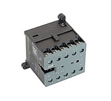 ABB  BC7-30-10-04   3 pole, plus 1 NO auxiliary contact, 16 amp, non-reversing miniature contactor, 110-125 V DC coil and screw terminals