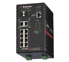 PEPPERL+FUCHS COMTROL INC  32046-3   Managed Power over Ethernet Industrial switch, eight PoE Plus ports and two Gigabit ports, IEEE 802.3af and IEEE 802.3at compliant, extended operating temperature range.