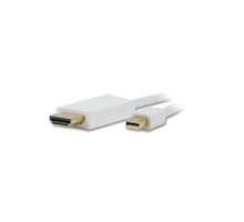 COMPREHENSIVE CONNECTIVITY  MDP-HD-10ST                 Mini DisplayPort Male to HDMI Male Cable 10ft