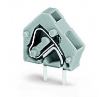 WAGO CORPORATION  236-851   MODULAR PCB TERMINAL BLOCK 2 PINS /1POLE BLACK 5/5.08 MM / 0.2 IN