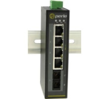 PERLE SYSTEMS  07010090   IDS-105F-S2SC120 Industrial Switch: 4 x 10/100Base-TX RJ-45 ports, 1 x 100Base-ZX, 1550nm single-mode port, Duplex SC connector