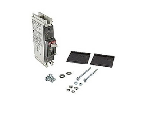 ABB  A1N080TW-1   1 pole, 80 amps rated at 240V AC and 125V DC, fixed trip point molded case circuit breaker, with a thermal magnetic trip device and 14kA at 240V AC and 10kA at 125V DC interrupt current rating
