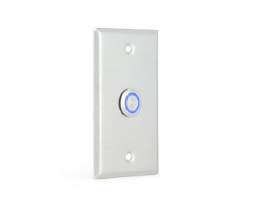 ALGO COMMUNICATION PRODUCTS  1203                 The Algo 1203 Call Switch is a single gang illuminated LED button for alerting with any Algo IP speaker, IP strobe light or 8301 paging adapter.