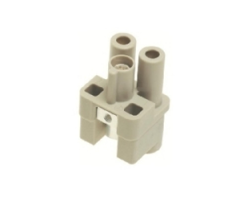 HARTING 09120022651 9120022651  Han Q Male Insert: Han Q 2/0-sti 4-6 mm 10 mm opt.