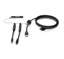 C2G  C2G30054                 6ft Premium HDMI Dongle Ring mDP USB-C