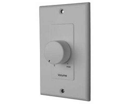 TOA ELECTRONICS INC  AT-025-AM                 Volume Control Attenuator, Rotary Dial, 1-Gang Wallplate, 25 Watt Input, 3 dB per Step, 2.75